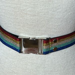 Vintage 80’s Elastic Rainbow Size S/ M/ L/ XL